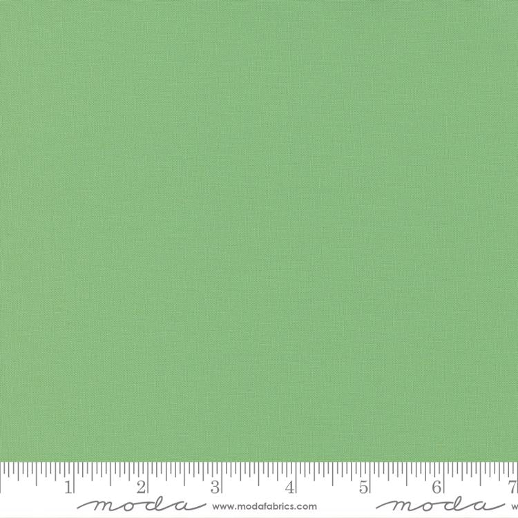Bella Solids Green Apple Yardage by Moda Fabrics