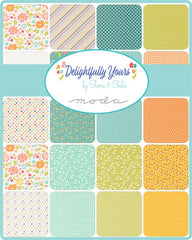 Delightfully Yours Mini Charm by Sherri & Chelsi for Moda Fabrics