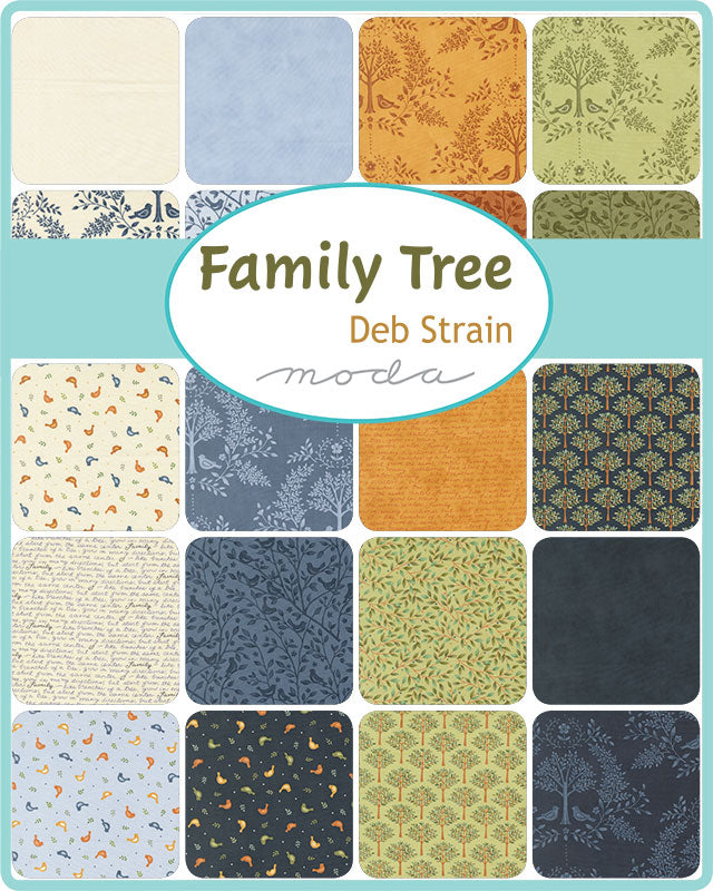 PREORDER Family Tree Layer Cake by Deb Strain for Moda Fabrics