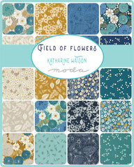 PREORDER Field of Flowers Fat Quarter Bundle by Katharine Watson for Moda Fabrics