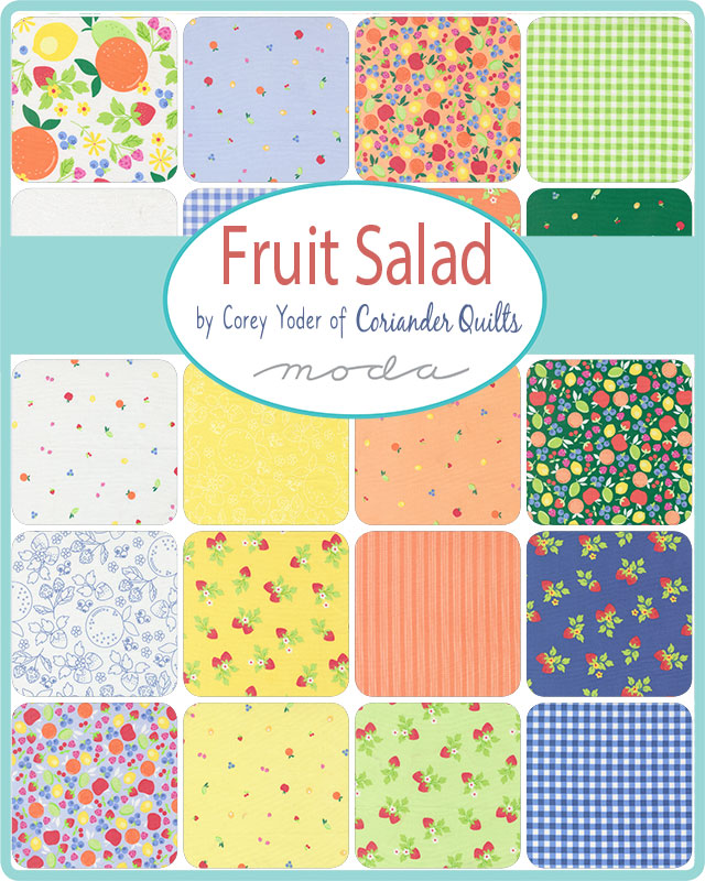 PREORDER Fruit Salad Fat Quarter Bundle by Corey Yoder for Moda Fabrics