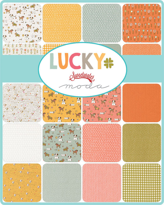 Lucky Fat Quarter Bundle by Sweetwater for Moda Fabrics