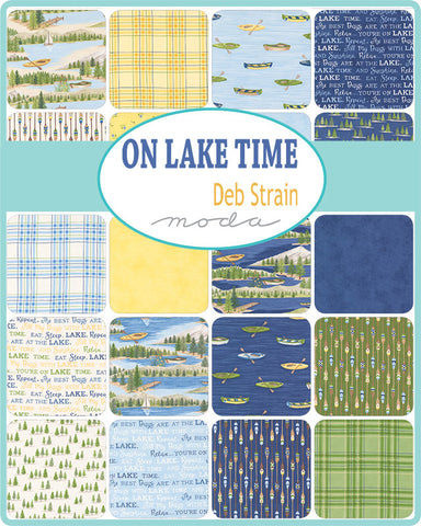 On Lake Time Jelly Roll by Deb Strain for Moda Fabrics