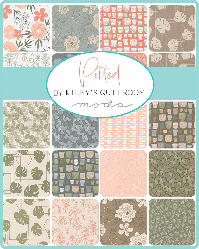 Potted Charm Pack by Kiley's Quilt Room for Moda Fabrics
