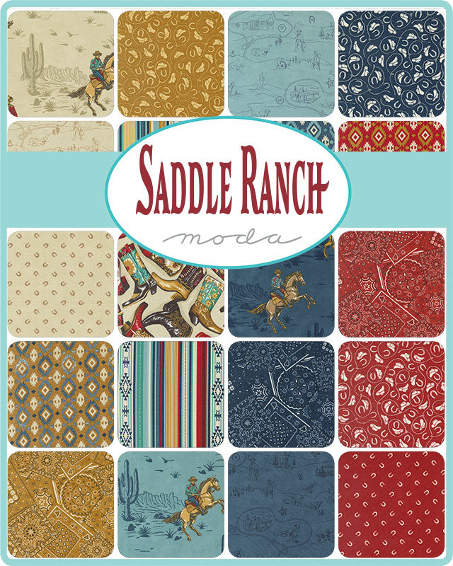 Saddle Ranch Layer Cake by Moda for Moda Fabrics