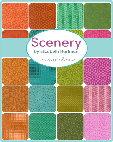 PREORDER Scenery Fat Quarter Bundle by Elizabeth Hartman for Moda Fabrics