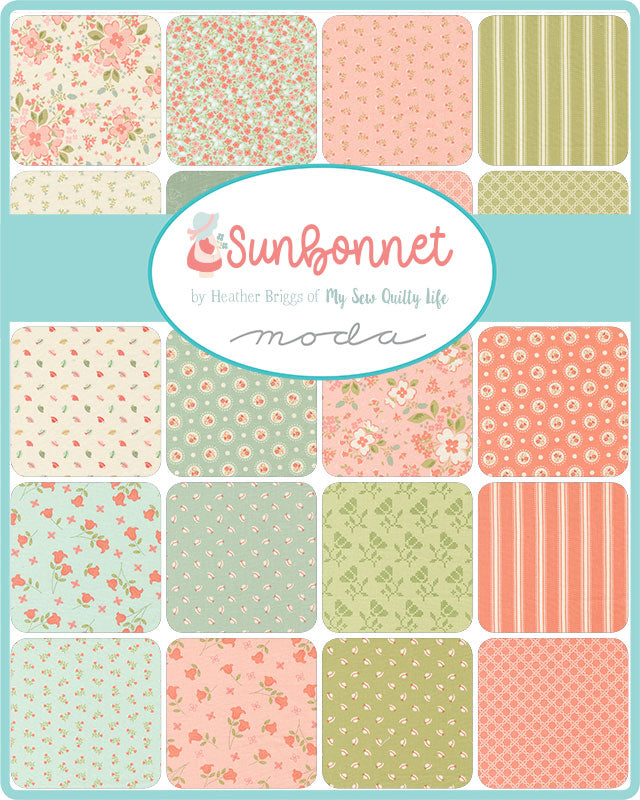 Sunbonnet Charm Pack by Heather Briggs for Moda Fabrics