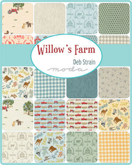 PREORDER Willow's Farm Fat Quarter Bundle by Deb Strain for Moda Fabrics