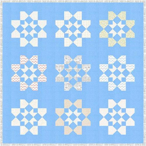 Asters Quilt Pattern by Fig Tree & Co.
