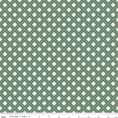 Yuletide Forest Sage Plaid Yardage by Katherine Lenius for Riley Blake Designs