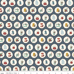 Let's Create Denim Hoops Yardage by Echo Park Paper Co. for Riley Blake Designs