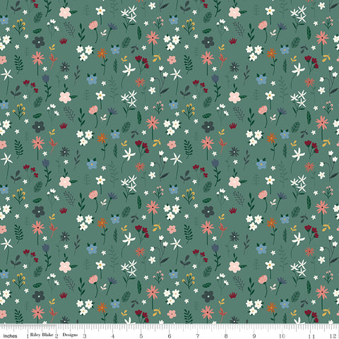 Let's Create Hunter Stems Yardage by Echo Park Paper Co. for Riley Blake Designs