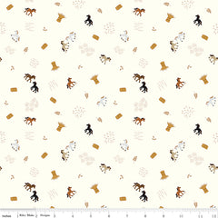 Country Life Cotton Grazing the Hay Yardage by Jennifer Long for Riley Blake Designs