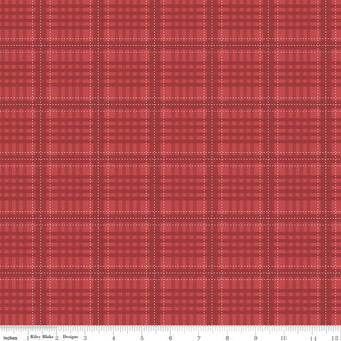 Country Life Barn Flannel Shirt Yardage by Jennifer Long for Riley Blake Designs
