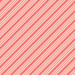 I Love Us Coral Stripes Yardage by Sandy Gervais for Riley Blake Designs