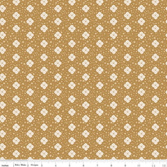 The Old Garden Gold Alexandre Yardage by Danelys Sidron for Riley Blake Designs