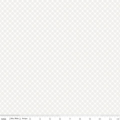 Lights On Quilter Plaid Yardage by Riley Blake Designers for Riley Blake Designs
