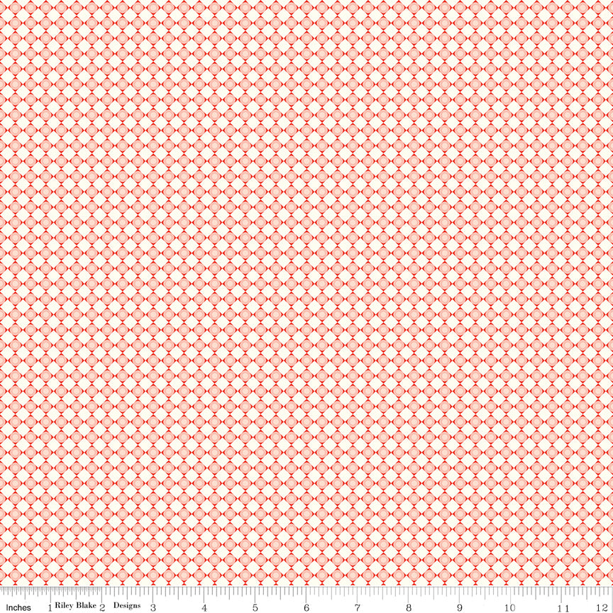 Feed My Soul Pink Dots Yardage by Sandy Gervais for Riley Blake Designs
