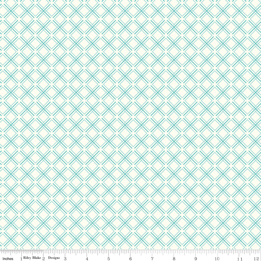 Feed My Soul Cream Geo Yardage by Sandy Gervais for Riley Blake Designs