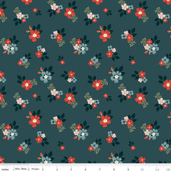 Vintage Charm Midnight Floral Yardage by Dani Mogstad for Riley Blake Designs
