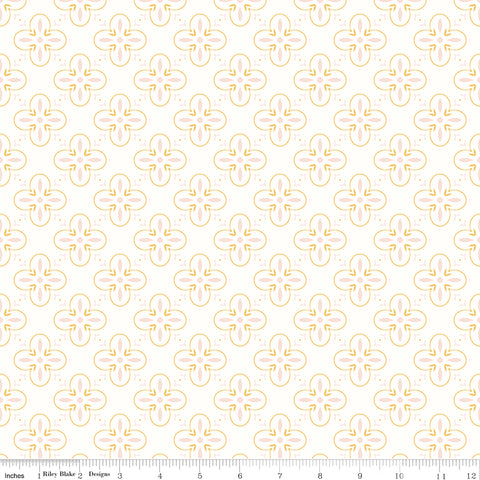 Between The Pages White End Papers Yardage by Fran Gulick for Riley Blake Designs