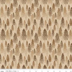 Pine Grove Putty Trees Yardage by RBD Designers for Riley Blake Designs