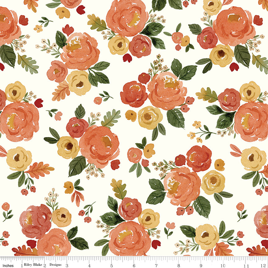 Happy Fall Days Cloud Main Yardage by Kelsey Carlson for Riley Blake Designs