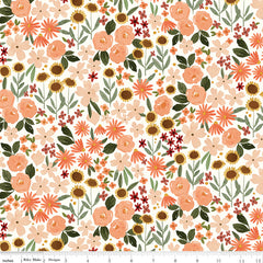 Happy Fall Days Cloud Autumn Fields Yardage by Kelsey Carlson for Riley Blake Designs