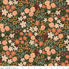 Happy Fall Days Forest Autumn Fields Yardage by Kelsey Carlson for Riley Blake Designs