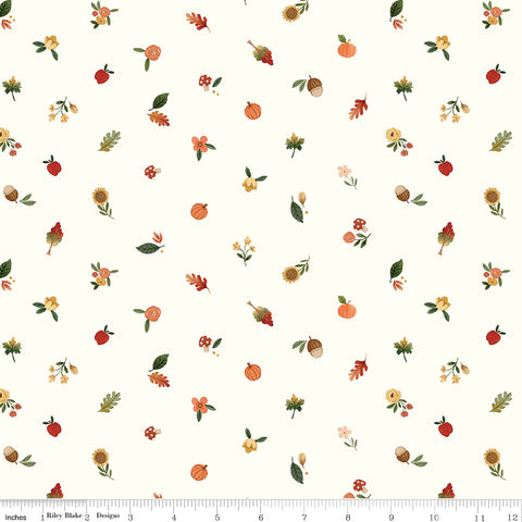 Happy Fall Days Cloud Fall Things Yardage by Kelsey Carlson for Riley Blake Designs