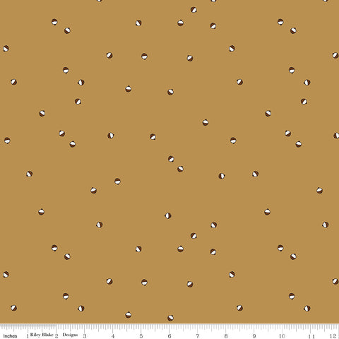 Let's Wander Golden Bobbers Yardage by Casey Cometti for Riley Blake Designs