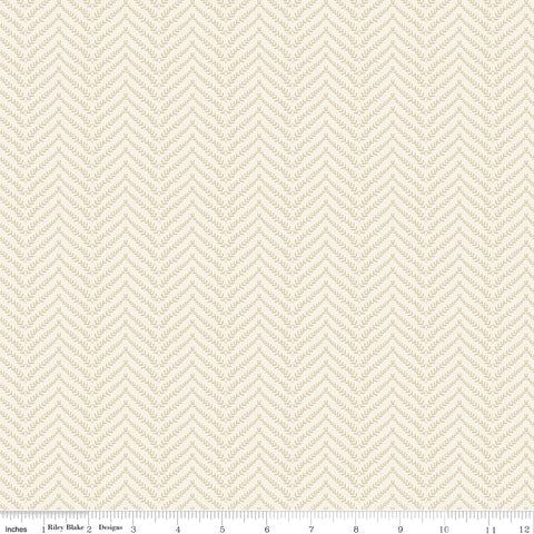Let's Wander Cream Prairie Grass Yardage by Casey Cometti for Riley Blake Designs