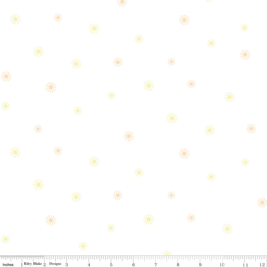 Hush Hush 5 Sunny Days Yardage by Riley Blake Designers for Riley Blake Designs
