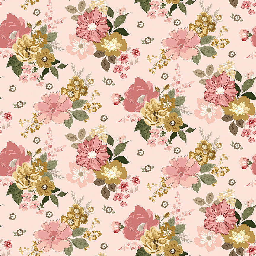 Renew by Gervais Pink Main Yardage by Sandy Gervais for Riley Blake Designs