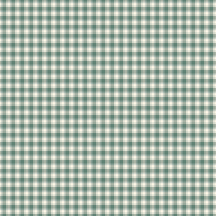 Renew by Gervais Aqua Plaid Yardage by Sandy Gervais for Riley Blake Designs