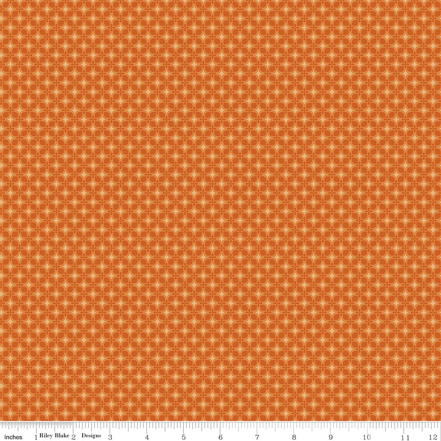 Bountiful Autumn Geometric Yardage by Sandy Gervais for Riley Blake Designs
