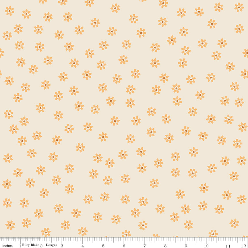 Denim & Daisy Daisy Daisies Yardage by Lori Holt for Riley Blake Designs