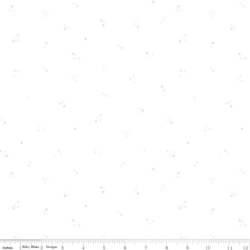 Hush Hush 6 In Stitches Yardage by Riley Blake Designers for Riley Blake Designs