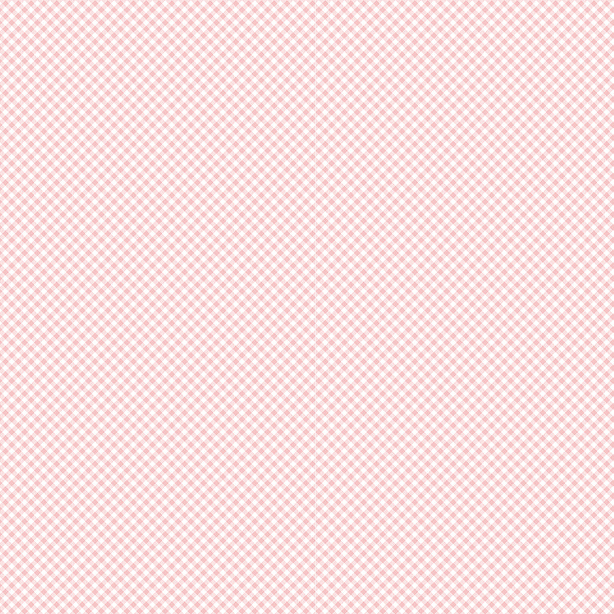 Seasonal Basics Pink Gingham Yardage by Christopher Thompson for Riley Blake Designs
