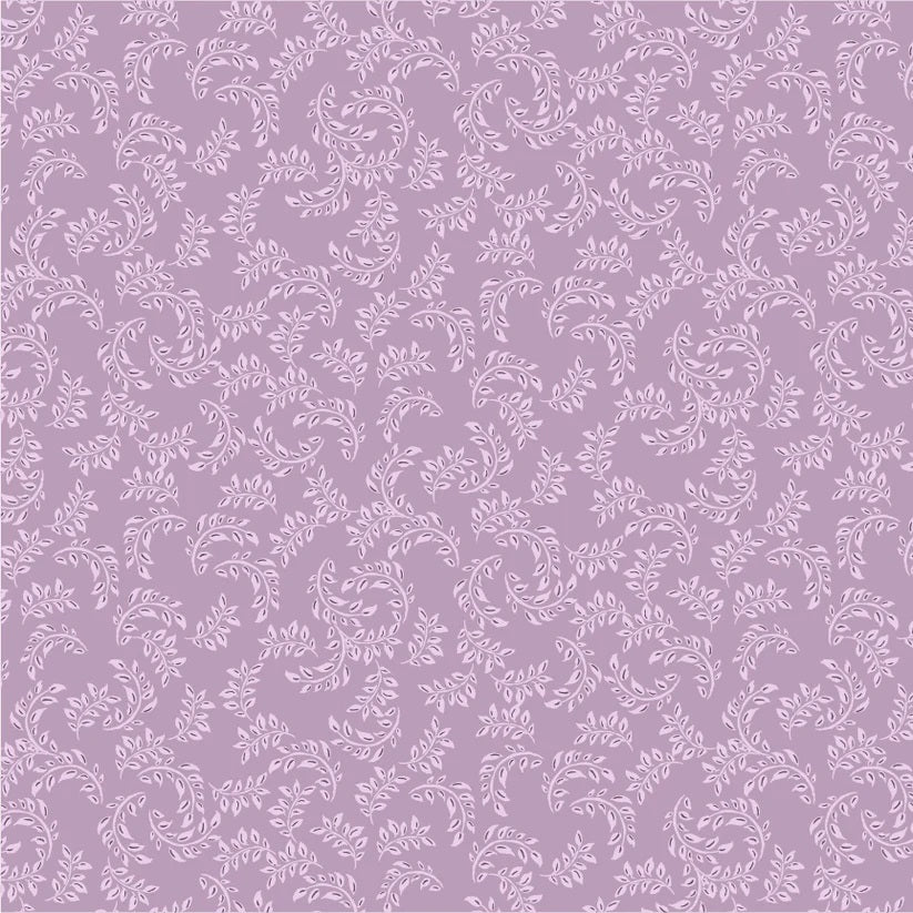 My Darling Deer Plum Wander Yardage by Michal Marko for Poppie Cotton Fabrics