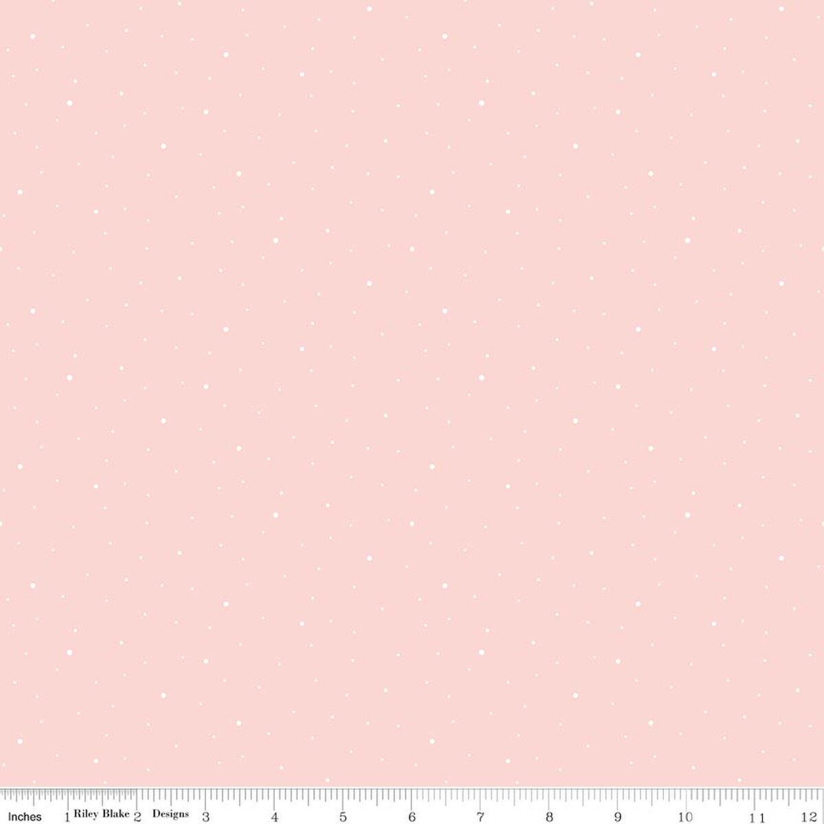 Designer Flannel Frosting Dapple Dot Yardage by RBD Designers for Riley Blake Designs