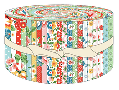 Flower Market 2.5" Strips by Elea Lutz for Poppie Cotton Fabrics