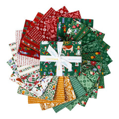 PREORDER A Pear-fect Christmas Fat Quarter Bundle by Cayla Naylor for Riley Blake Designs