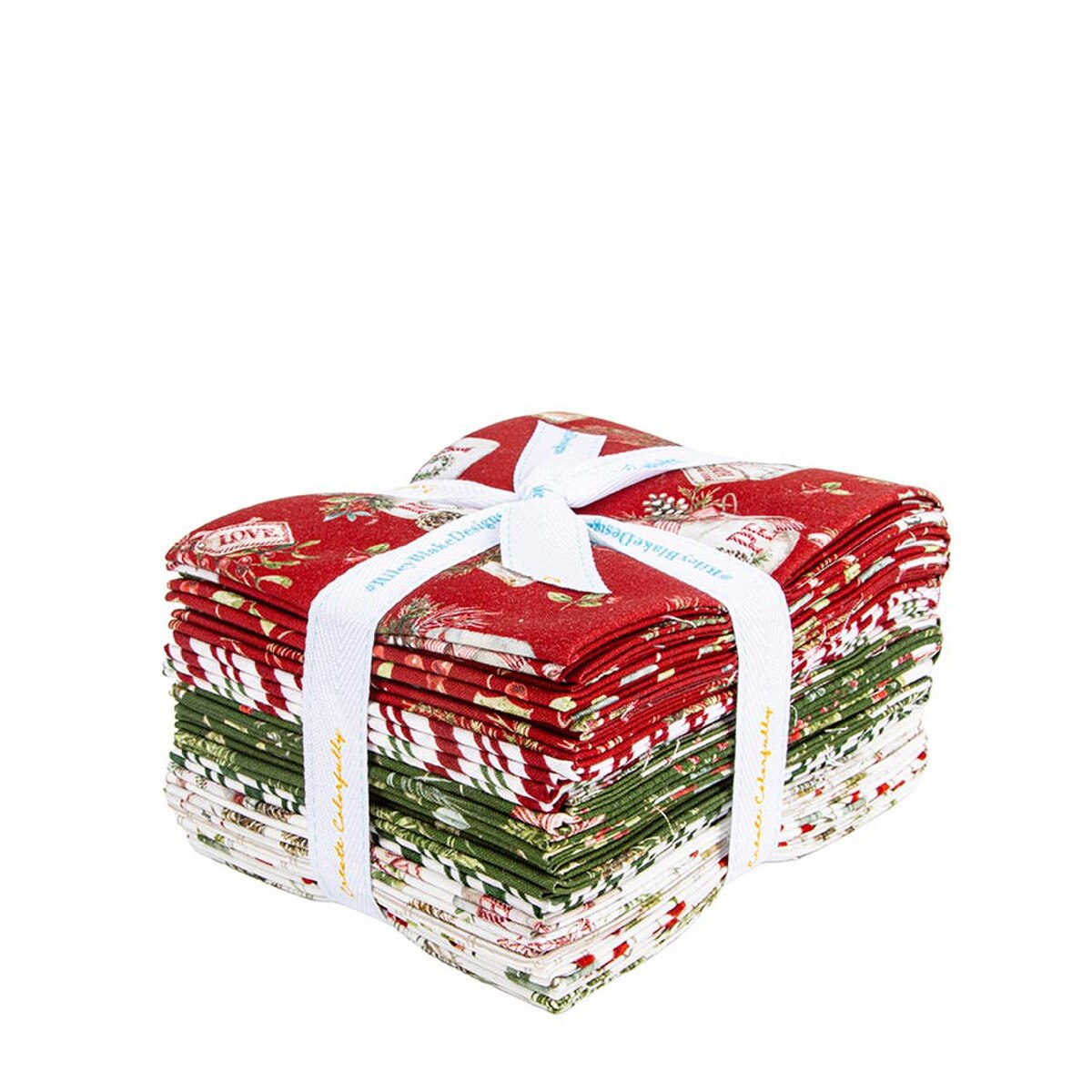 Holiday Spirit Fat Quarter Bundle by Lisa Audit for Riley Blake Designs