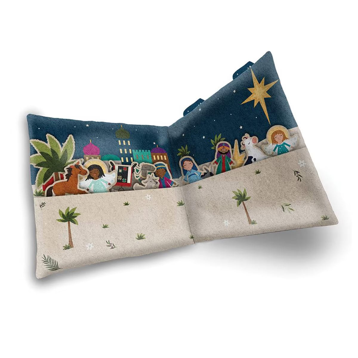 Silent Night Felt Panel by Jennifer Long for Riley Blake Designs