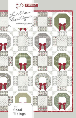 Good Tidings Quilt Pattern by Lella Boutique
