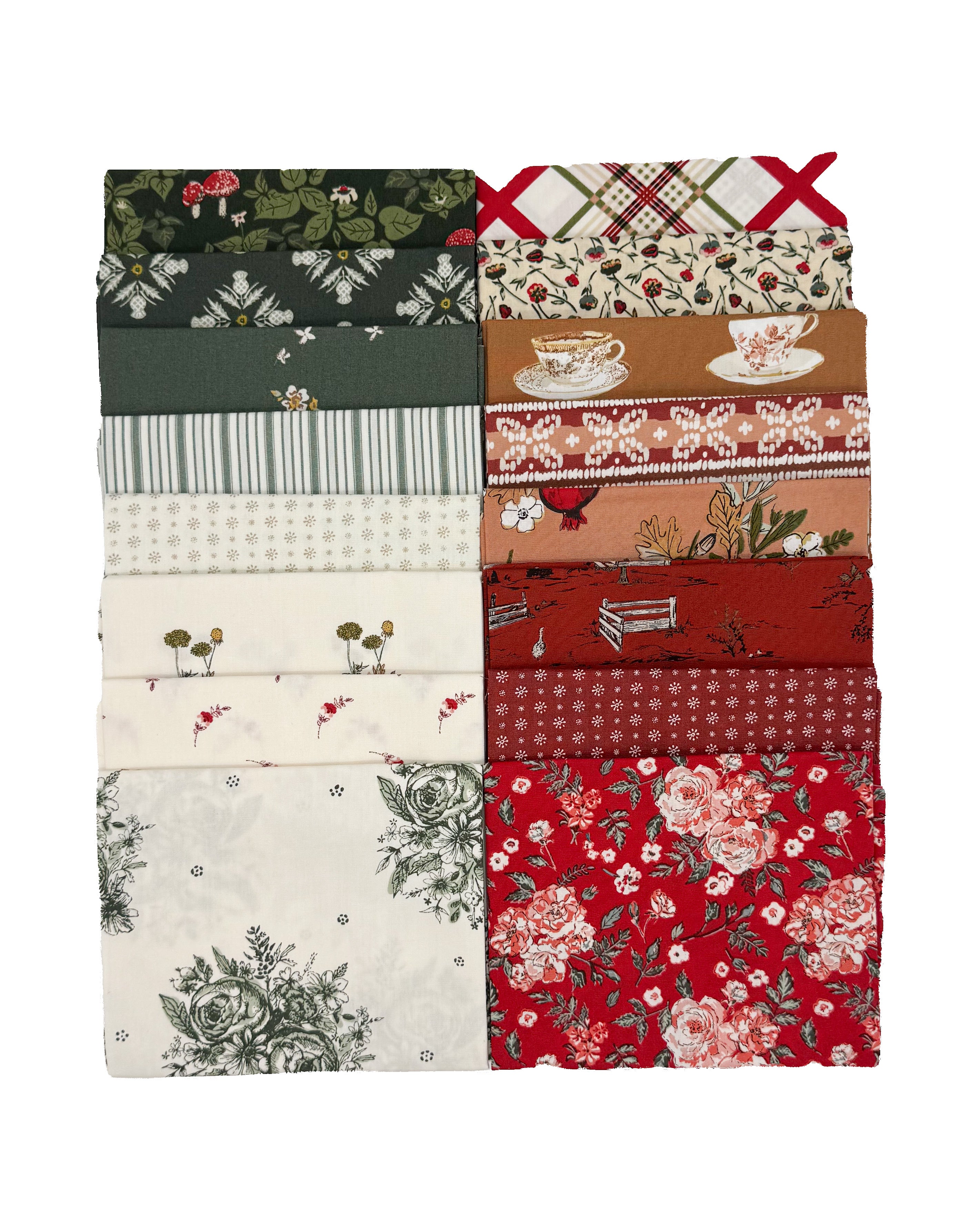 Spruce Fat Quarter Wonders by Sharon Holland for Art Gallery Fabrics