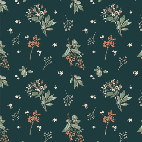Juniper Viridian Herbage Yardage by Sharon Holland for Art Gallery Fabrics