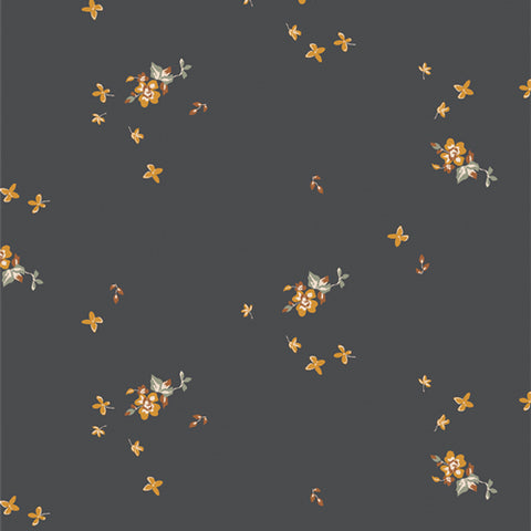 Juniper Coal Delicate Balance Yardage by Sharon Holland for Art Gallery Fabrics