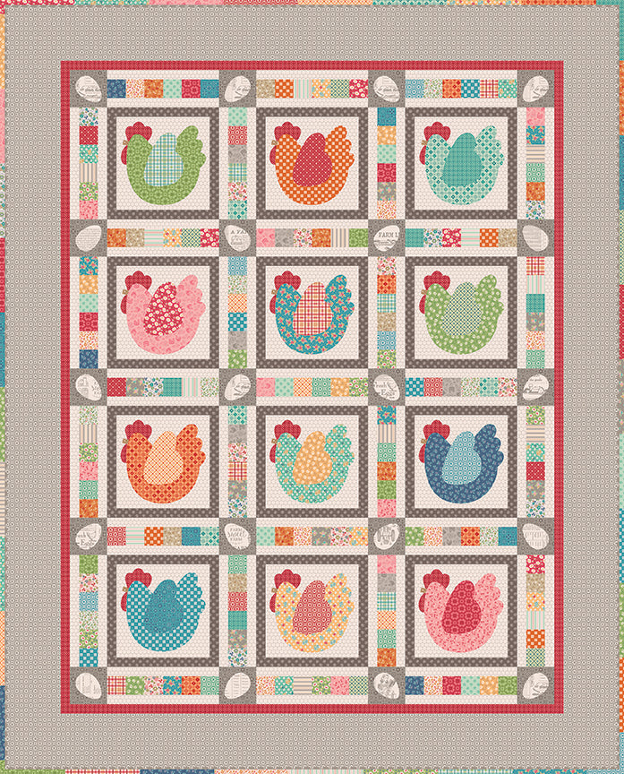 Farmer's Daughter The Hen House Quilt Kit